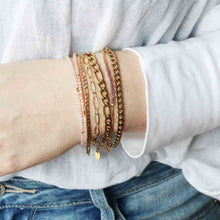 Afbeelding in Gallery-weergave laden, een mix gouden armbandjes