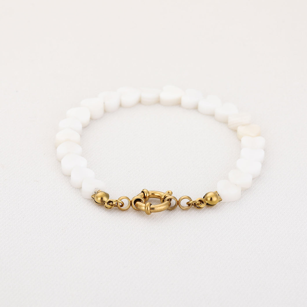 Armbandje Summa (white)