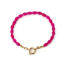 Afbeelding in Gallery-weergave laden, Armbandje Momo (fuchsia)
