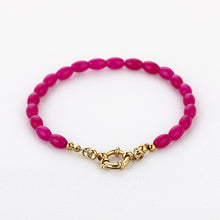 Afbeelding in Gallery-weergave laden, Armbandje Momo (fuchsia)

