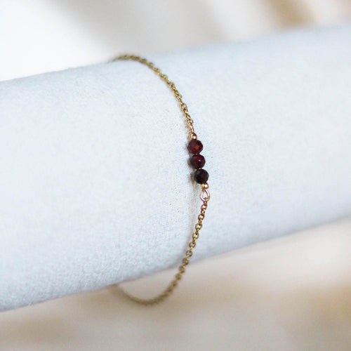 armbandje natuursteen