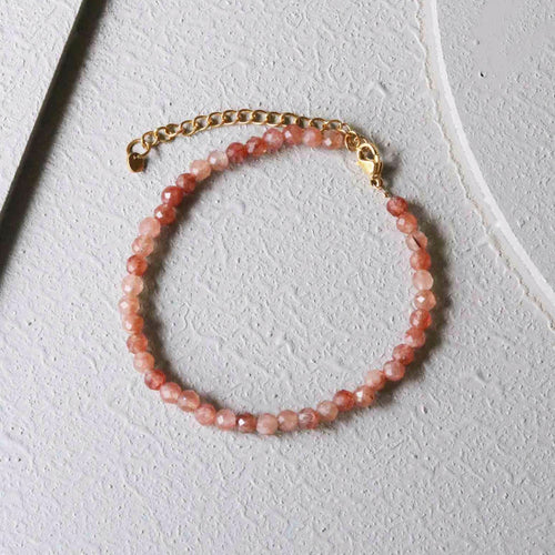 roze kralen armbandje