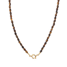 Afbeelding in Gallery-weergave laden, Ketting Momo (Tiger bruin)
