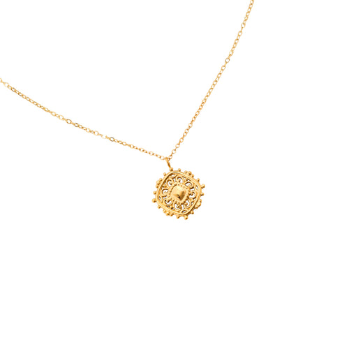 ketting met gouden hanger