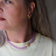Afbeelding in Gallery-weergave laden, kralen ketting lila
