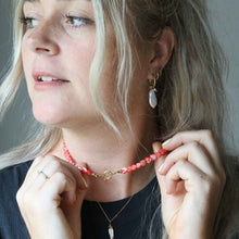 Afbeelding in Gallery-weergave laden, oorbel met zoetwater parel
