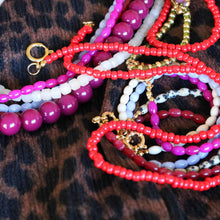 Afbeelding in Gallery-weergave laden, Ketting Momo (fuchsia)
