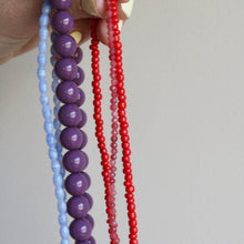 Afbeelding in Gallery-weergave laden, Ketting Missy (paars)

