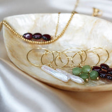 Afbeelding in Gallery-weergave laden, oorbellen natuursteentjes
