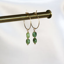 Afbeelding in Gallery-weergave laden, oorbellen met natuursteentjes
