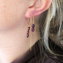 Afbeelding in Gallery-weergave laden, oorbellen met natuursteentjes
