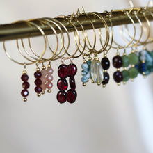 Afbeelding in Gallery-weergave laden, oorbellen met natuursteentjes
