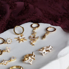 Afbeelding in Gallery-weergave laden, oorringetjes met ster
