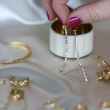 Afbeelding in Gallery-weergave laden, oorbellen met sliertjes
