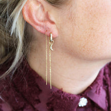 Afbeelding in Gallery-weergave laden, gouden lange oorbellen
