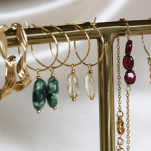 Afbeelding in Gallery-weergave laden, oorbellen met natuursteentjes
